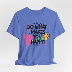 Do What Makes You Happy Tee | Unisex Jersey Short Sleeve Shirt, Positive Vibes Shirt, Gift for Friends, Uplifting Apparel, Casual [...]