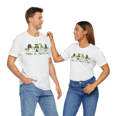 St. Patrick's Day Gnoming Around Unisex Tee