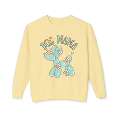 Dog Mama Crewneck Sweatshirt by Comfort Colors - Cozy Gift for Pet Lovers