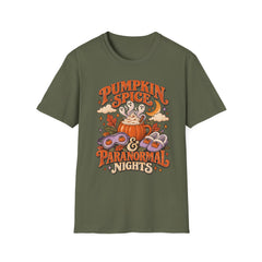 Pumpkin Spice & Paranormal Nights T‑Shirt