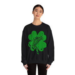 St. Patrick's Day Unisex Crewneck- Irish Heartbeat