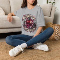 ‘Pretty Things Can Be Poison' Gothic Apple Graphic Tee- Poison Apple