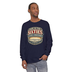 Made in the Sixties Long Sleeve Tee — Vintage 60s Retro Graphic Shirt