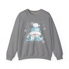 Winter Chill Sweatshirt - Cozy Unisex Crewneck with Snowy Design, Perfect for Holidays, Gifts, Snow Lovers, Warmth, Casual Style
