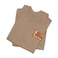 Shit Show Ticket Tee — Vintage Carnival Graphic T-Shirt