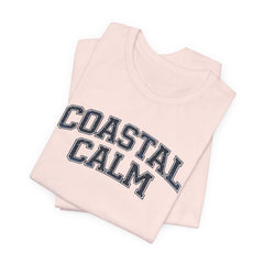 Coastal Calm Tee — Relaxed Beach Vibes Short Sleeve Shirt