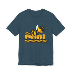 Bee Cool -Unisex Short Sleeve Tee - Fun, Casual Summer T-Shirt