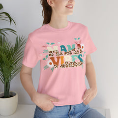 Tropical Mama Vibes Unisex Jersey Tee - Perfect for Summer & Holidays