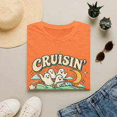 Cruisin' With My Boos T-Shirt — Cute Retro Ghosts Driving Graphic Halloween BP