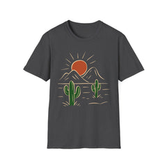 Desert Sunset T-Shirt — Cactus Mountain Graphic Tee