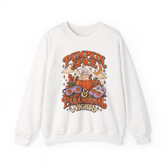 Pumpkin Spice & Paranormal Nights Crewneck Sweatshirt - Halloween