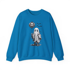 Spooky Ghost Sweatshirt - Cozy Halloween Apparel for Men & Women, Unisex Crewneck, Fall Fashion, Gifting Idea