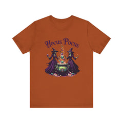 Hocus Pocus Halloween T-Shirt, Witch Tee, Unisex Halloween Shirt, Spooky Season Apparel, Costume Party Top