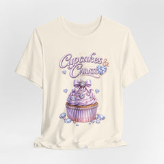 Cupcakes & Carats Tee — Cute Pastel Cupcake Graphic T-Shirt