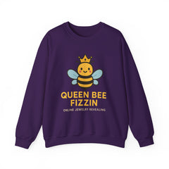 Queen Bee Fizzin'  -Unisex Crewneck Sweatshirt - Cute Casual Fashion