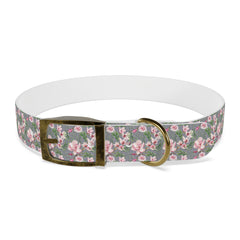 Dog Collar- Pink Flowers