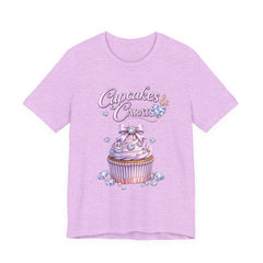 Cupcakes & Carats Tee — Cute Pastel Cupcake Graphic T-Shirt