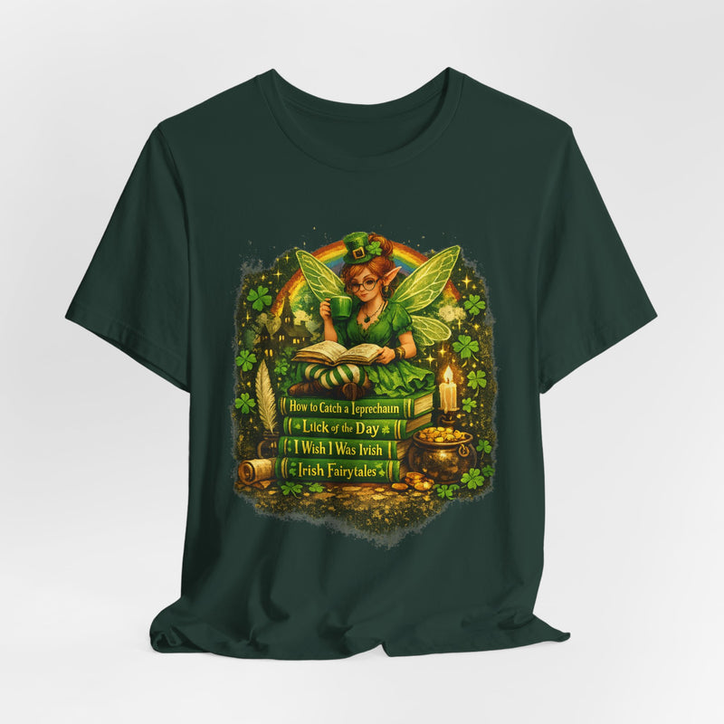 Saint Patrick’s Day Fairy T-Shirt — Irish Luck Leprechaun Fairy Graphic Tee