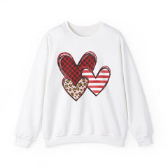 Country Hearts Valentine's Day Sweatshirt