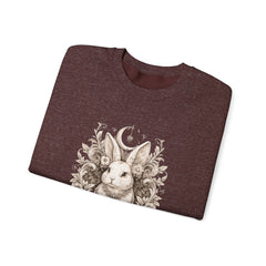 Bunny Moon Floral Crewneck Sweatshirt