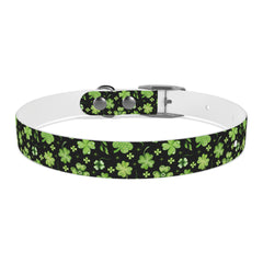 Dog Collar - St Patrick's Day Clover Design