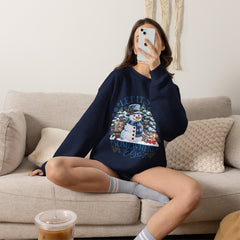 Let It Snow Somewhere Else - Winter  - Sweatshirt - Blue Design