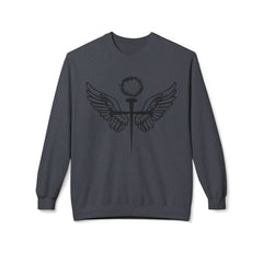 Christian Cross Fleece Sweatshirt