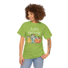 Happy Fall Essential Tee with Pumpkins