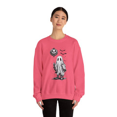 Spooky Ghost Sweatshirt - Cozy Halloween Apparel for Men & Women, Unisex Crewneck, Fall Fashion, Gifting Idea