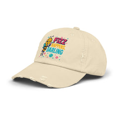 Fizz Happens, Darling - Distressed Cap, Jewelry Reveals, Trendy Accessory, Fizz Jewelry