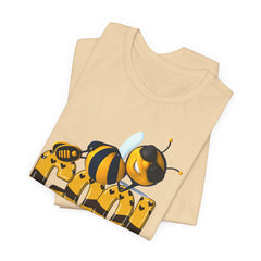 Bee Cool -Unisex Short Sleeve Tee - Fun, Casual Summer T-Shirt