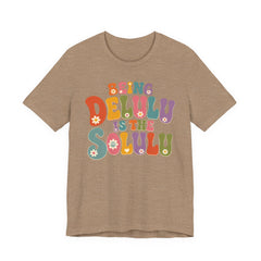 Being Delulu Is The Solulu Retro Graphic Tee