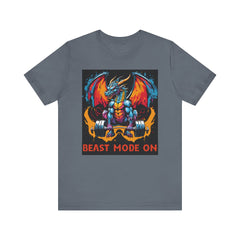 Beast mode on - Dragon – Fitness T-shirt for Gym Workouts