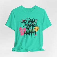 Do What Makes You Happy Tee | Unisex Jersey Short Sleeve Shirt, Positive Vibes Shirt, Gift for Friends, Uplifting Apparel, Casual [...]