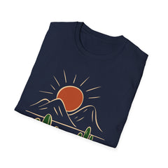 Desert Sunset T-Shirt — Cactus Mountain Graphic Tee