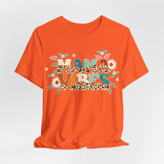 Tropical Mama Vibes Unisex Jersey Tee - Perfect for Summer & Holidays