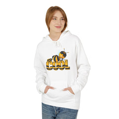 Bee Cool Hoodie - Unisex Fleece Sweatshirt , Eco-Friendly Apparel, Queen Bee Fizzin