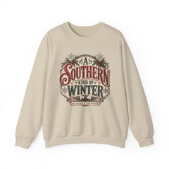 Southern Kind of Winter Crewneck Sweatshirt- Christmas