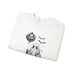 Spooky Ghost Sweatshirt - Cozy Halloween Apparel for Men & Women, Unisex Crewneck, Fall Fashion, Gifting Idea