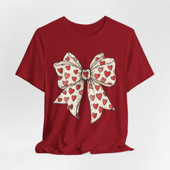 Valentine Heart Bow T-Shirt