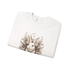 Bunny Moon Floral Crewneck Sweatshirt