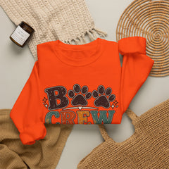 Dog Crew Sweatshirt – "B Crew" Paw Print Graphic Crewneck