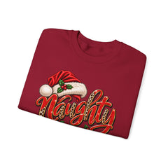 Naughty and Know It Christmas Crewneck Sweatshirt