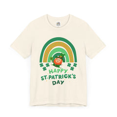 St. Patrick's Day Rainbow LeprechaunTee - Unisex Short Sleeve Shirt