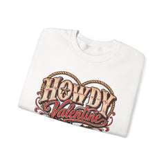 Howdy Valentine Crewneck Sweatshirt
