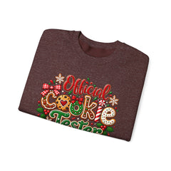 "Official Cookie Tester" Christmas Holiday Sweatshirt