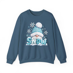 Winter Chill Sweatshirt - Cozy Unisex Crewneck with Snowy Design, Perfect for Holidays, Gifts, Snow Lovers, Warmth, Casual Style
