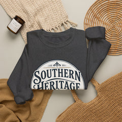 Southern Heritage Crewneck Sweatshirt — Vintage Magnolia Graphic