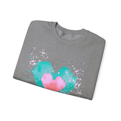 Watercolor Hearts - Valentine's Day Sweatshirt