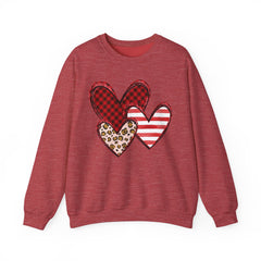 Country Hearts Valentine's Day Sweatshirt